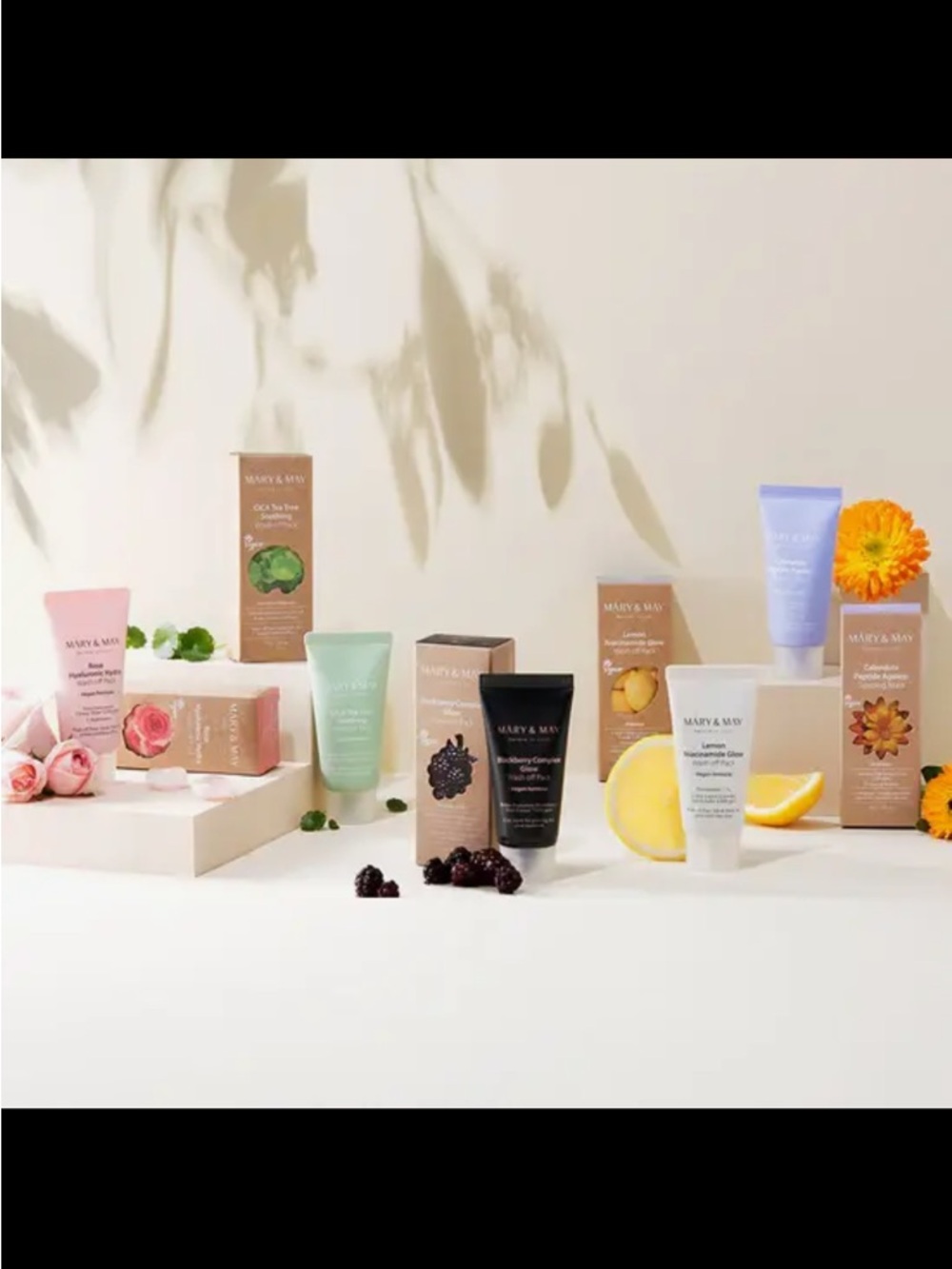 Mary&May Vegan Wash Off Mask Mini Gift Set - Picture 4 of 13